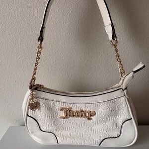 Juicy Couture White Shoulder Bag